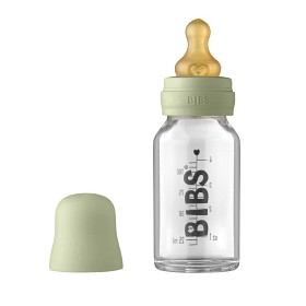 Bild på BIBS Nappflaska Glas 110ml (Sage)