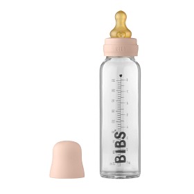 Bild på BIBS Nappflaska Glas 225ml (Blush)