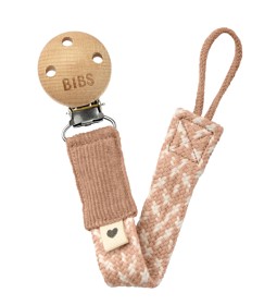 Bild på BIBS Paci Braid Napphållare (Blush/Ivory)