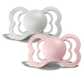 Bild på BIBS Supreme Latex Napp 2-pack 0-6m (Haze/Blossom)