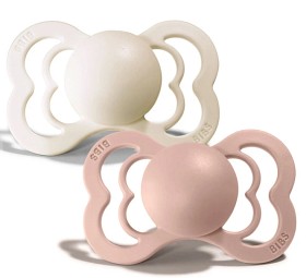 Bild på BIBS Supreme Latex Napp 2-pack 6-18 m (Ivory & Blush)