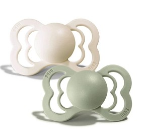 Bild på BIBS Supreme Latex Napp 2-pack 6-18m (Ivory/Sage)