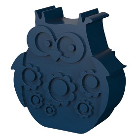 Bild på BLAFRE Matlåda 2 fack Owl (Navy)