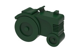 Bild på BLAFRE Matlåda 2 fack Tractor (Dark Green)