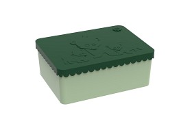 Bild på BLAFRE Matlåda 3 fack Bear (Dark Green)