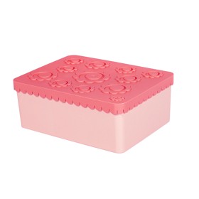 Bild på BLAFRE Matlåda 3 Fack Flower (Pink)