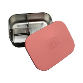 Bild på Blafre Matlåda 3 fack Rostfritt Stål (Rosa)