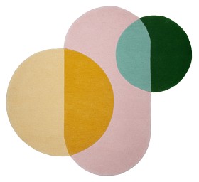 Bild på BLAFRE Ullmatta (Yellow/Green)