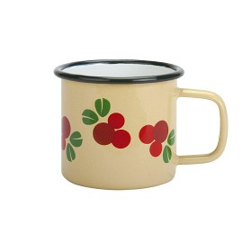 Bild på BLAFRE Mugg Emalj 250 ml Lingon