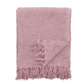 Bild på Bloomingville Filt Återvunnen Bomull (Rosa)