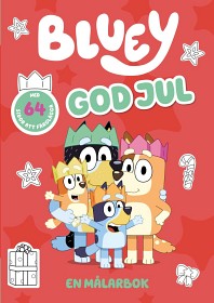 Bild på Bluey God Jul En målarbok