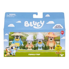 Bild på Bluey Holiday Figure Family Trip 4-pack