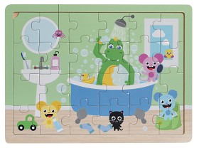 Bild på Bolibompa Draken i badrummet 24-bitar