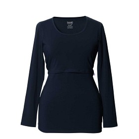 Bild på Boob Amningströja lång ärm Midnight blue 