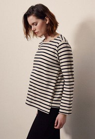 Bild på Boob Breton Långärmad Topp (Tofu/Midnight Blue)