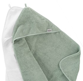 Bild på Borganäs Badcape 2-pack (Vit/Grön)