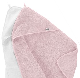 Bild på Borganäs Badcape 2-pack (Vit/Rosa)