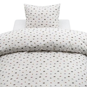 Bild på Borganäs Påslakanset 150x210 cm John (Beige)