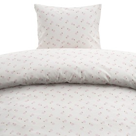 Bild på Borganäs Påslakanset 150x210 cm Päron (Rosa)