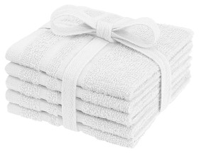 Bild på Borganäs Tvättlappar 5-pack (Vit)