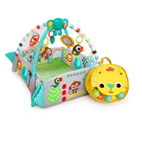 Bild på Bright Starts Babygym 5-i-1 med bollar (Grön/Blå)