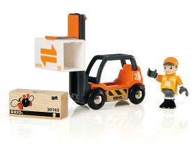 Bild på BRIO World 33573 Gaffeltruck med förare