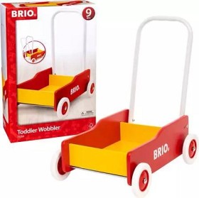 Bild på BRIO 31350 Lära-gå-vagn (röd/gul)