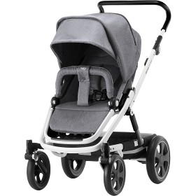 Bild på Britax Go Big2 Sittvagn (Grey Melange Vitt chassi)
