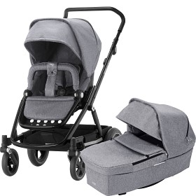 Bild på Britax Go Next2 Duovagn (Grey Melange)