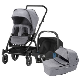 Bild på Britax Go Next2 Duovagn Travelsystem med babyskydd