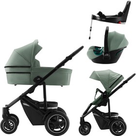 Bild på Britax Smile 4 Duovagn med Baby-Safe 3 Babyskydd och Isofixbas