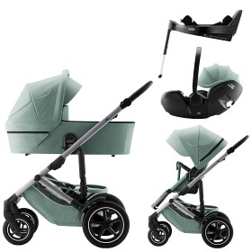 Bild på Britax Römer Smile 5Z Duovagn med Babyskydd BABY-SAFE PRO samt VARIO BASE 5Z