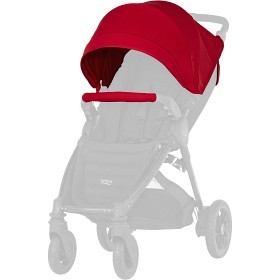 Bild på Britax Sufflettpaket B-Agile Plus och B-Motion Plus (Röd Flame Red)