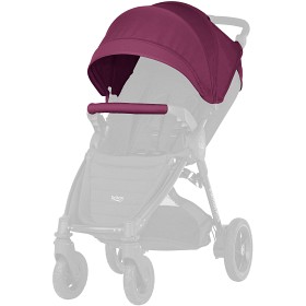 Bild på Britax Sufflettpaket B-Agile Plus och B-Motion Plus (Vinröd Wine Red)