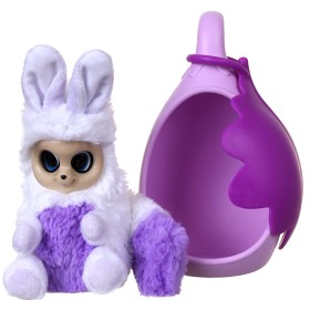 Bild på Bush Baby World Sleepy Pod med Bush Baby (Vit/lila)