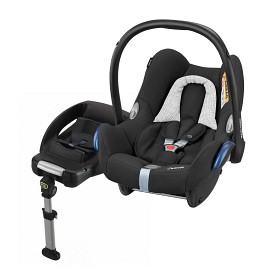 Bild på Maxi-Cosi Cabriofix Babyskydd och Easyfix bas (Black Grid)