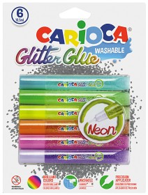 Bild på Carioca Glitterlim 6 st