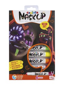 Bild på Carioca Maskerad Pennor Neon 6-Pack