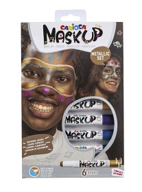 Bild på Carioca Maskerad Pennor Metall 6-Pack 