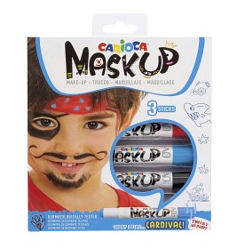 Bild på Carioca Maskerad Pennor Pirat 3-Pack