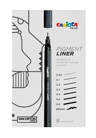 Bild på Carioca Plus Pigmentliner 8-pack
