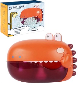 Bild på Carlo Baby Badleksak Bubbelmaskin med Musik Dino