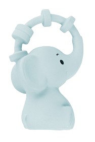 Bild på Carlo Baby Bit/badleksak Elefant (Ljusblå)
