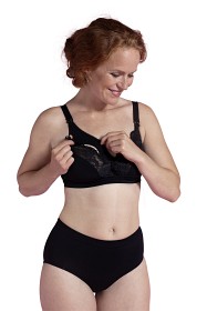 Bild på Carriwell Lace AmningsBH (Svart XXL)