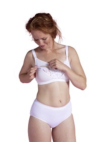 Bild på Carriwell Lace AmningsBH (Vit XXXL)