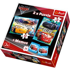 Bild på Disney Cars 3 Pussel & Memo