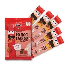Bild på Castus Fruktstänger 5-pack i påse (Äpple/Hallon)