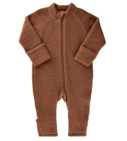 Bild på CeLaVi Sparkdräkt i Merinoull (Brun)