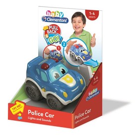 Bild på Clementoni Baby Police Pullback Car