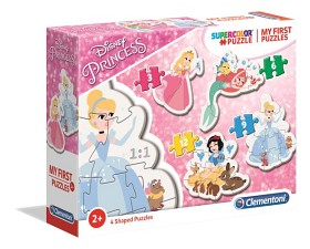 Bild på Clementoni Mitt första Pussel Disney Princess (4 st minipussel)